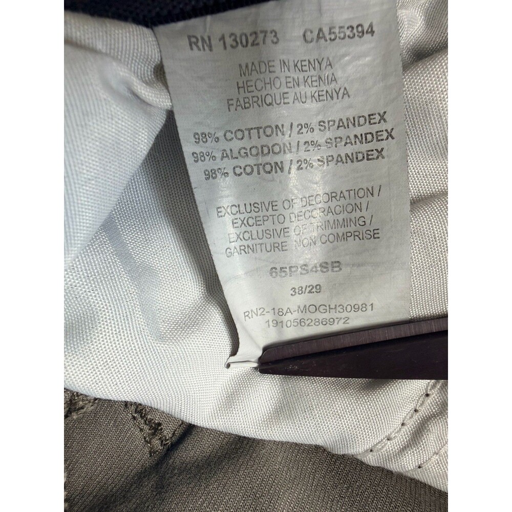 Wrangler Gray Stretch Work Pants Men’s — Slim Fit / Lightweight —size 38x29 - Picture 7 of 10